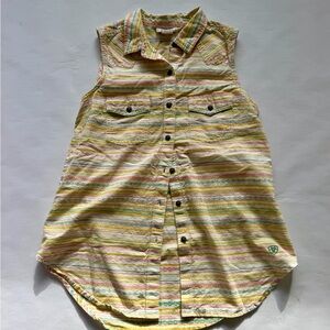 Ariat Multicolor Patterned Sleeveless Shirt